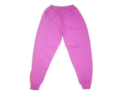 Pink Basic Plus Size Women Jogger PSW-3957