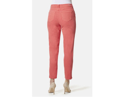 Pink Plus Size Women Straight Leg tapered Fit Jeans PSW-5954