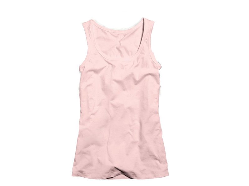 Pale Blush Sleeveless Tank PSW-7262