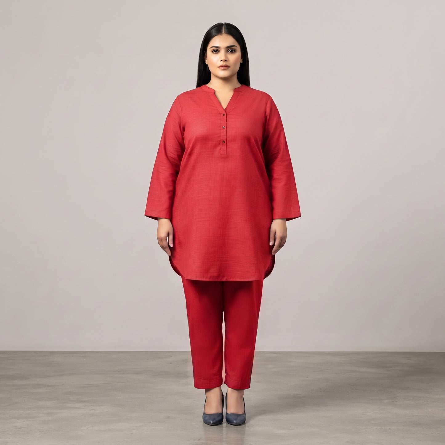 Pink Irish Linen Co-Ord Set made from lightweight and breathable Irish Linen fabric 