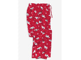 Polar Bear Novelty Print Flannel Pajama Pants PSM-6663