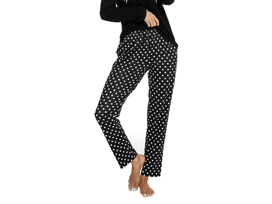 Polka Dots Plus Size Cotton Pajamas for Women PSW-7144