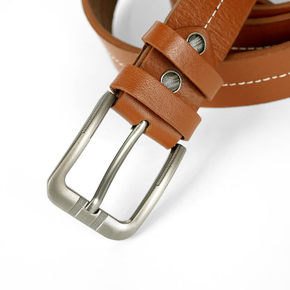 Premium Tan Leather Plus Size Belt PSM-8544