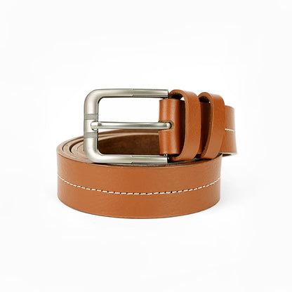 Premium Tan Leather Plus Size Belt PSM-8544