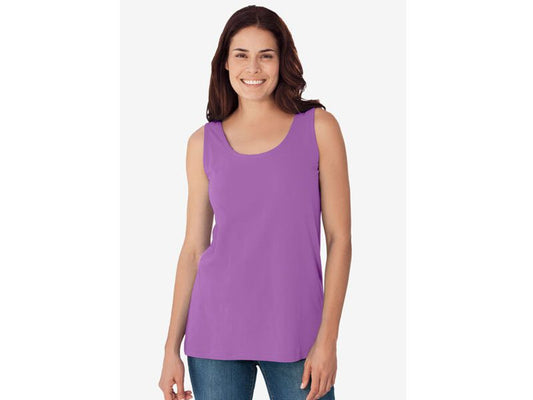 Pretty Violet Scoop Neck Tank PSW-5828