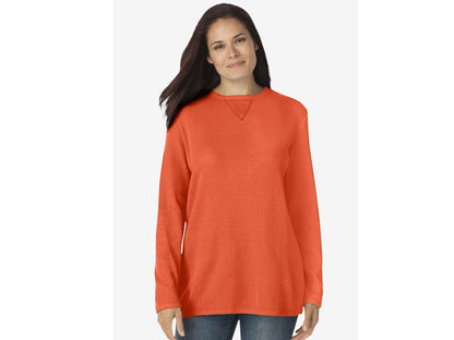 Pumpkin Plus Size Women Thermal Shirt PSW-5125