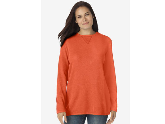 Pumpkin Plus Size Women Thermal Shirt PSW-5125