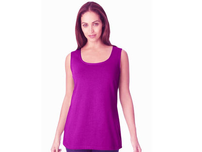 Purple Horseshoe Neck Tank PSW-6333