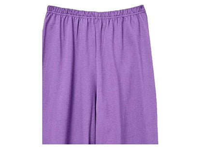 Purple Plus Size Women Fleece Pants PSW-3891