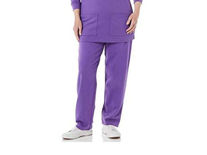 Purple Plus Size Women Fleece Pants PSW-3891