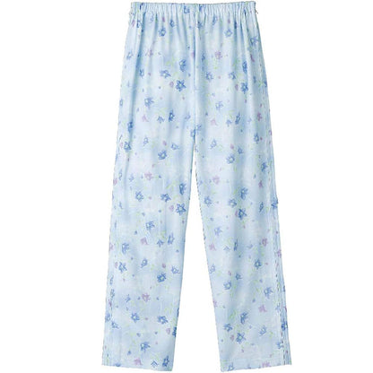 Random Color Graphic Plus Size Flannel Pajama PSW-8216