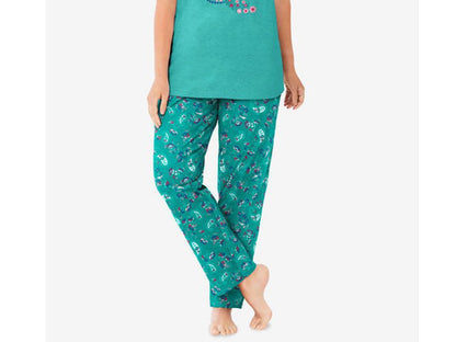 Random Color Graphic Plus Size Women Pajama PSW-5920