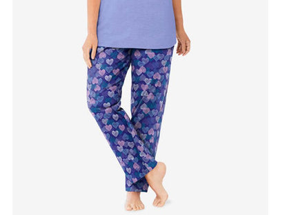 Random Color Graphic Plus Size Women Pajama PSW-5920