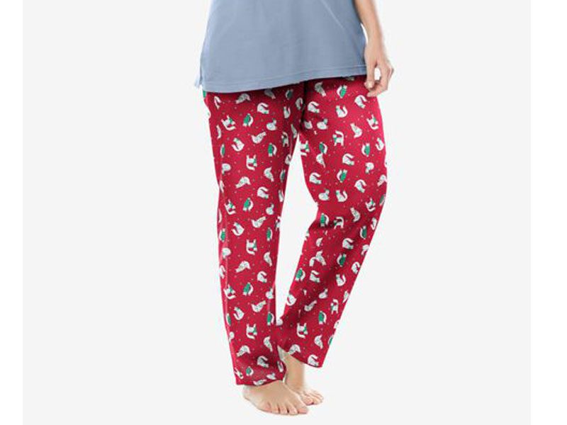 Random Color Graphic Plus Size Women Pajama PSW-5920