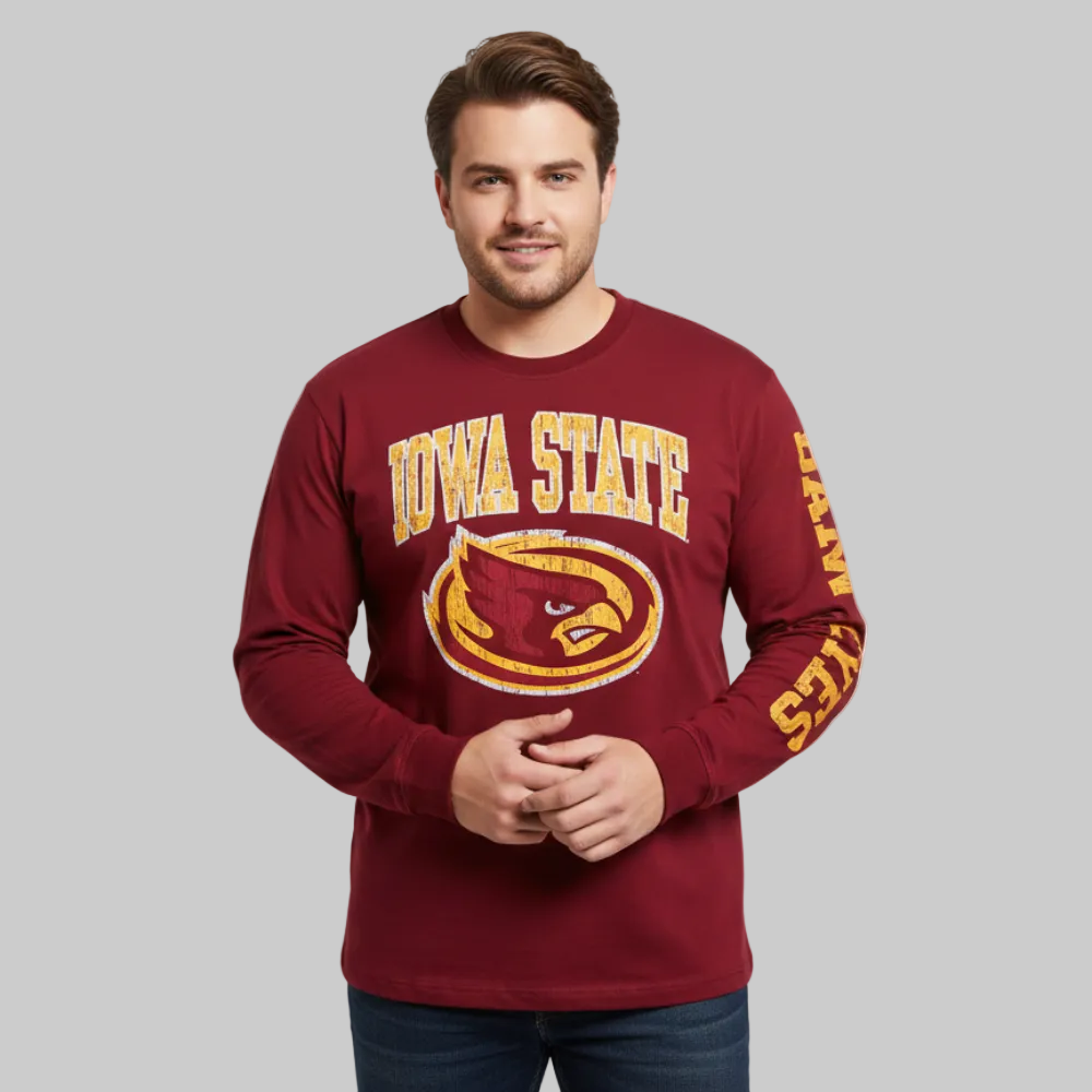 Random Heavyweight Jersey Big Size Long Sleeve T-shirt PSM-5740