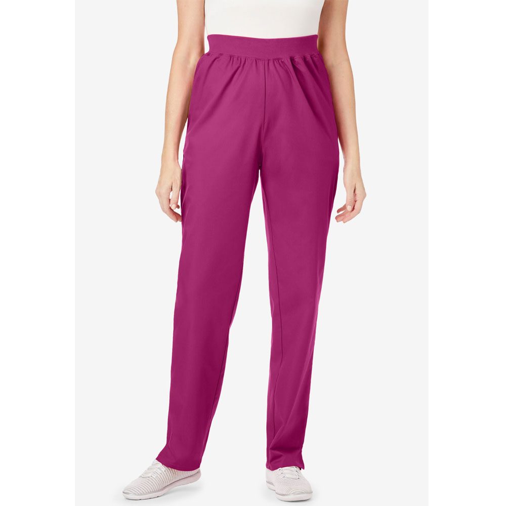 Raspberry Classic Straight-Leg Scrub Pant PSW-7800