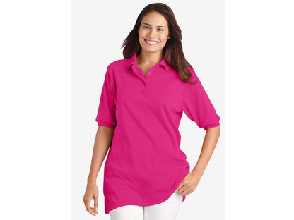 Raspberry Sorbet Short Sleeve Polo T-Shirt PSW-7246