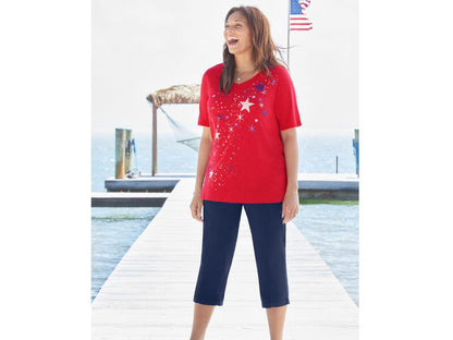 Red Star Falling Stars & Shine Tee PSW-6509