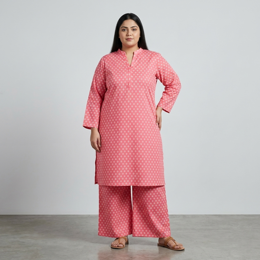 Coral Booti Print Lawn Co-ord Set PSW-11136