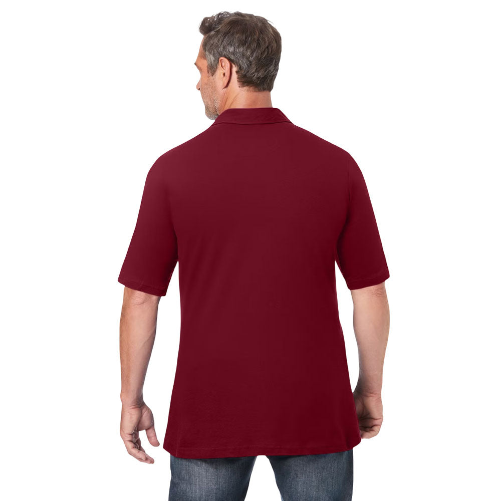 Rich Burgundy Jersey Big & Tall Polo Shirt PSM-9799