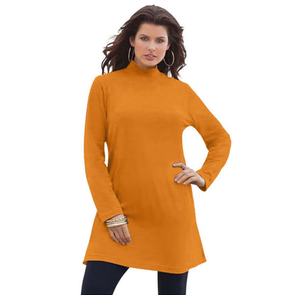 Rich Gold Mockneck B Grade Ultimate Tunic PSW-9148B