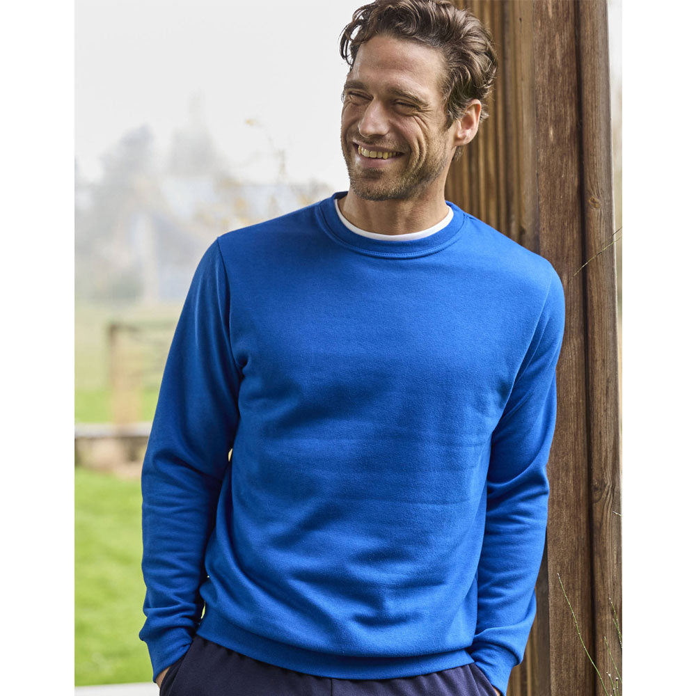 Royal Blue Big Size Crewneck Sweatshirt PSM-8914