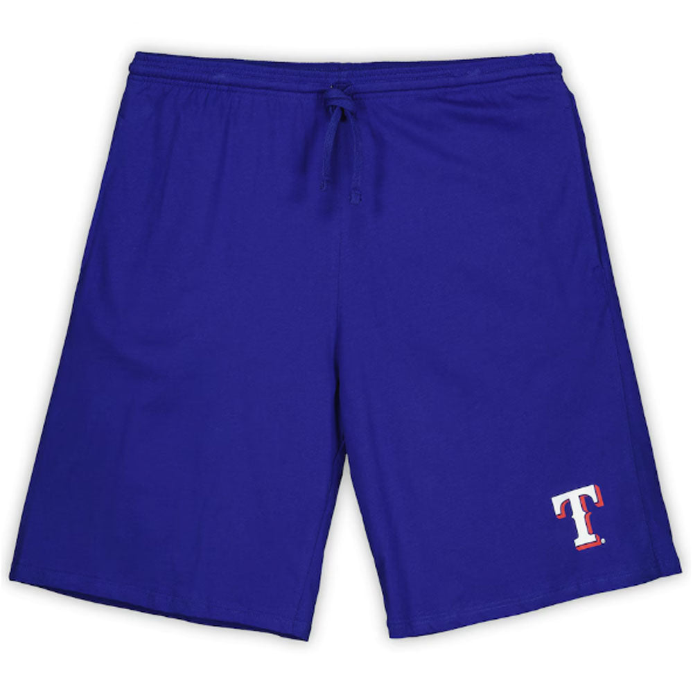 Royal Blue Cotton Big Size Shorts PSM-8393