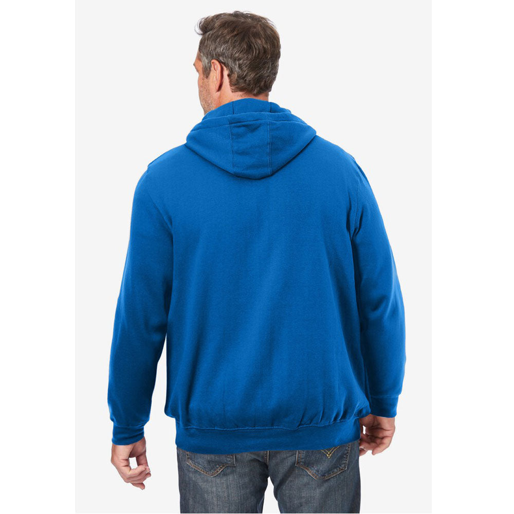 Royal Blue Fleece Zip-Front Hoodie PSM-8895