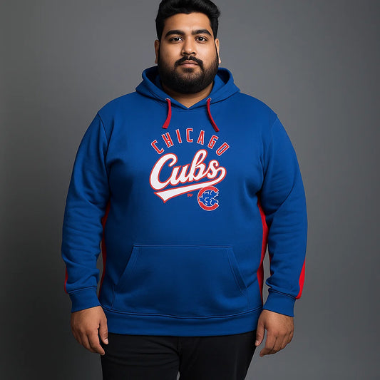 Royal Blue Big Size Hoodie PSM-4216