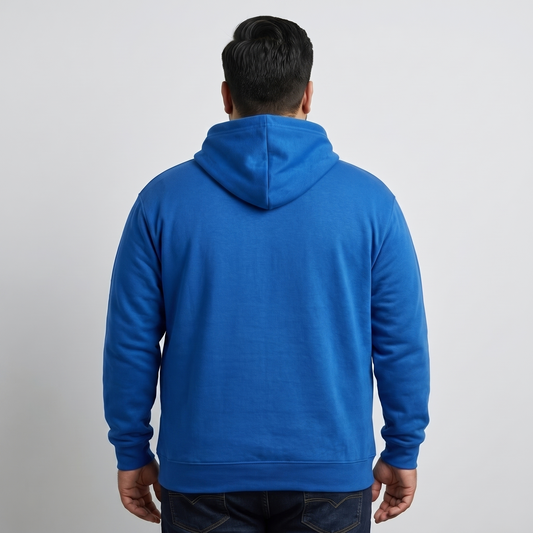 Royal Blue Fleece Pullover Hoodie PSM-8900