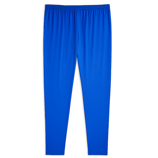 Royal Blue Plus Size Performance Activewear Legging PSW-9842