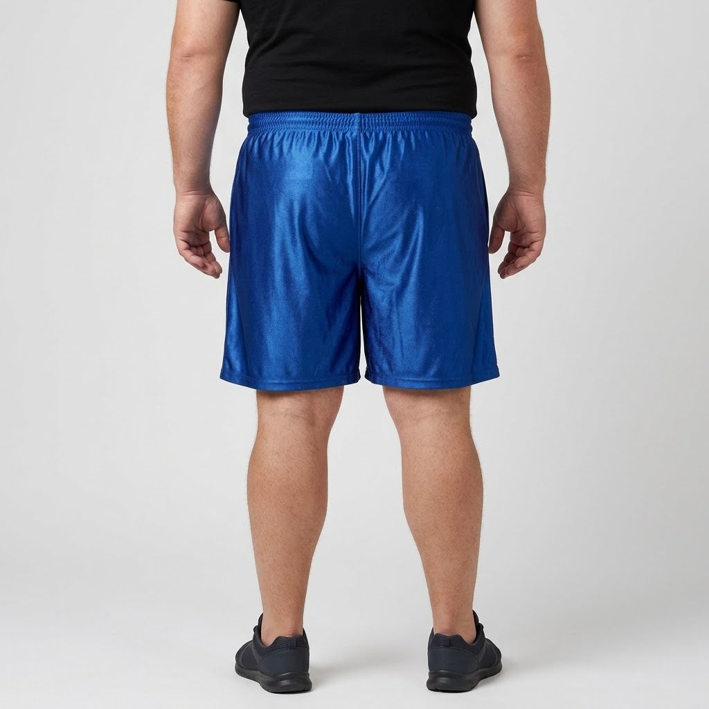 Royal Blue 100% Polyester Sport Short