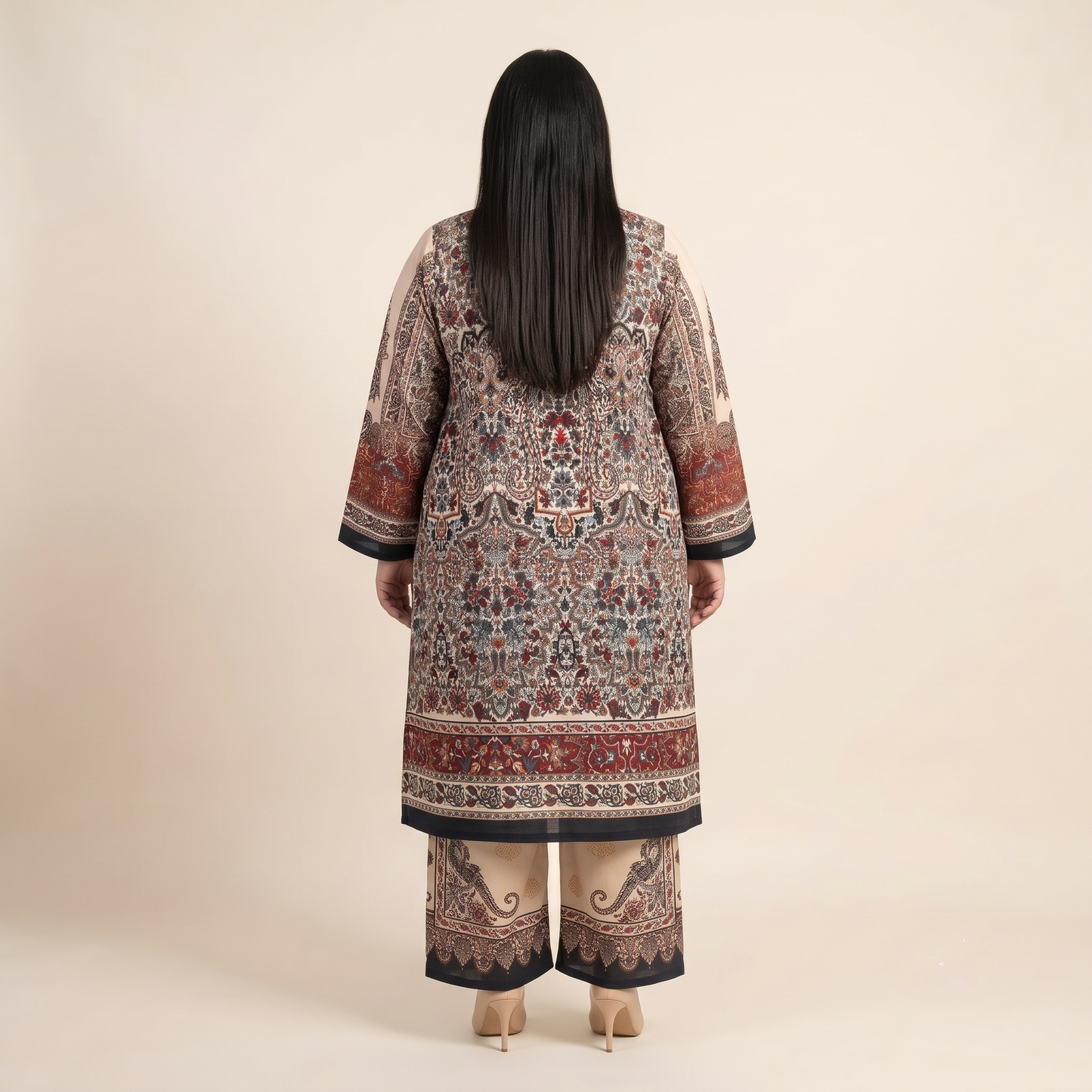 Royal Persian Printed Co-Ord Set PSW-11371