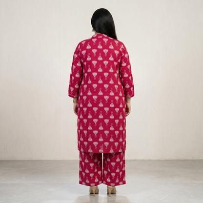 Ruby Jhumka Printed Co-ord Set PSW-11155
