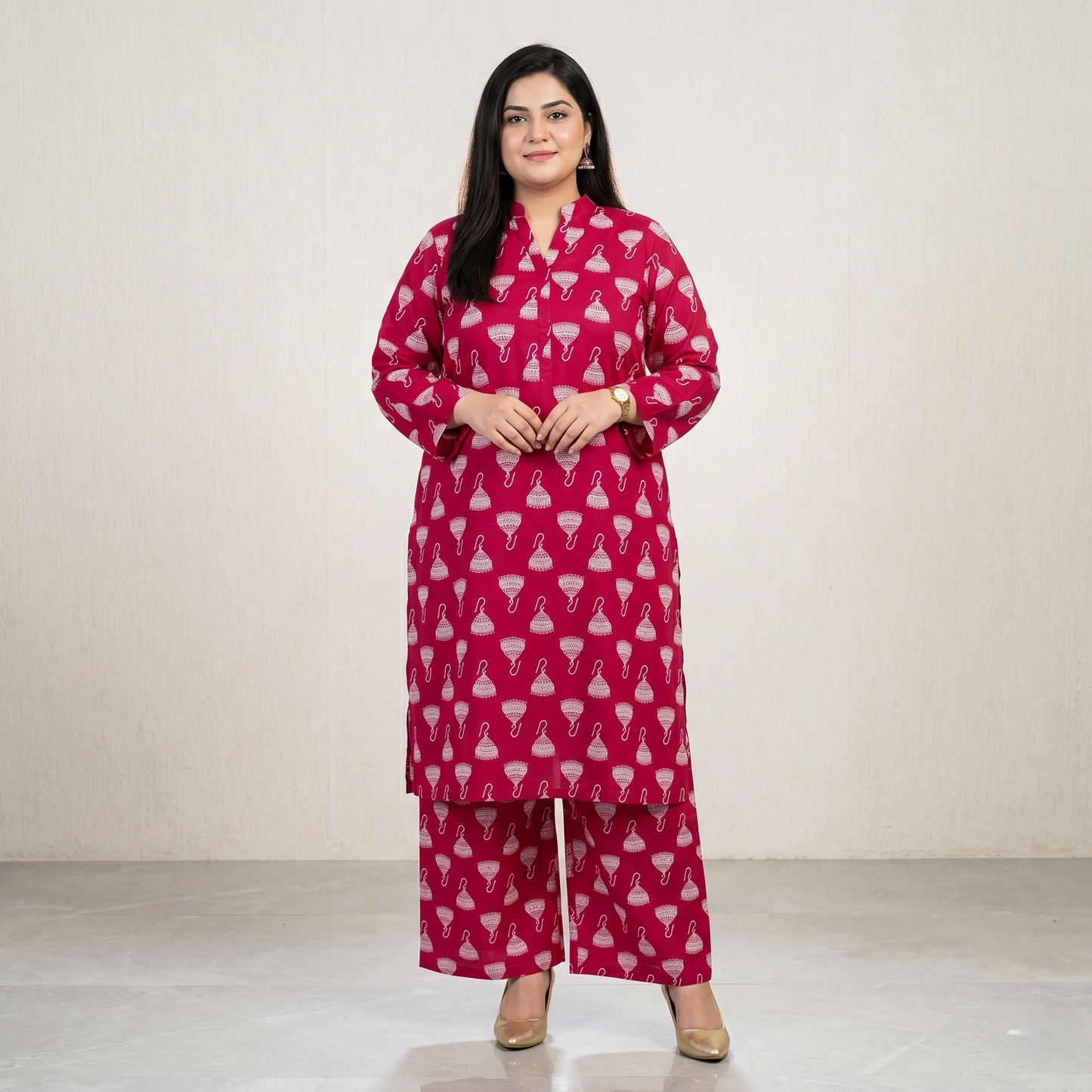 Ruby Jhumka Printed Co-ord Set PSW-11155