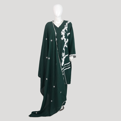 Sahar Dhanak Embroidered 3-Piece Suit PSW-10399