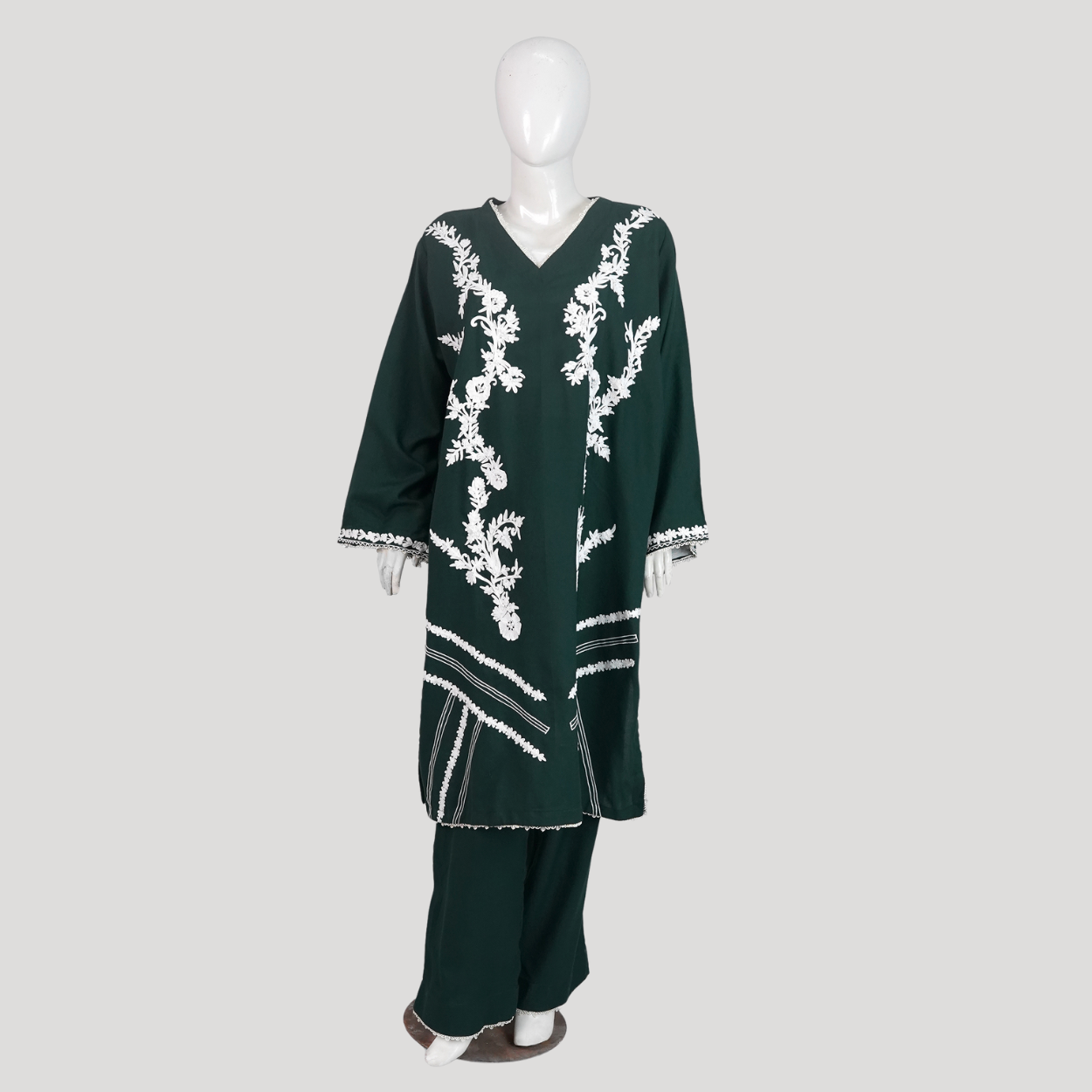 Sahar Dhanak Embroidered 3-Piece Suit PSW-10399