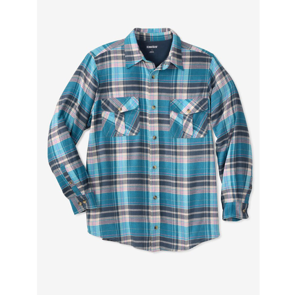 Seafarer Green Plaid Flannel Shirt B Grade PSM-8940B