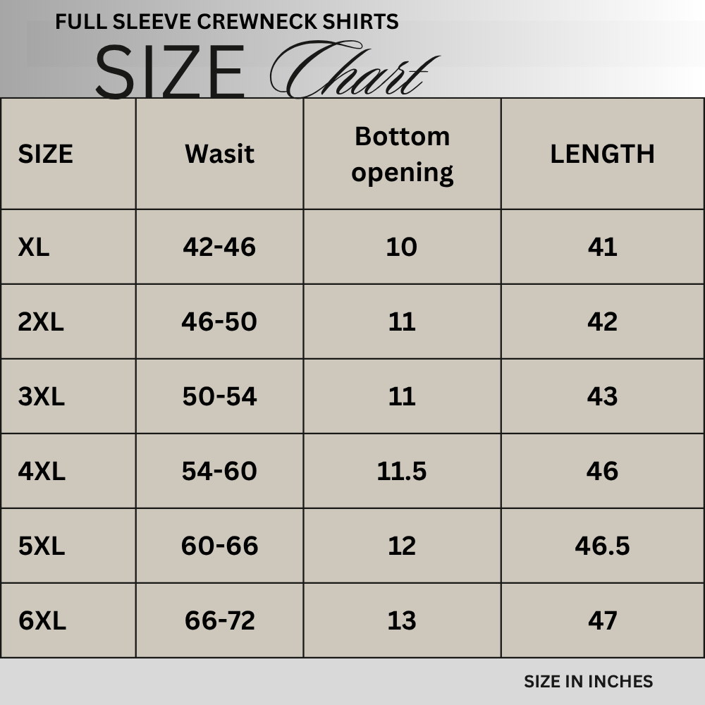 Size chart for Black Comfort Fit Terry Trousers PSM-11130