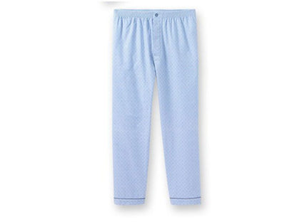 Sky Print Poplin Cotton Big Size Pajama Pants PSM-6450