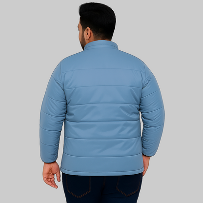 Skyline Plus Size Long Sleeve Puffer Jacket PSM-8739