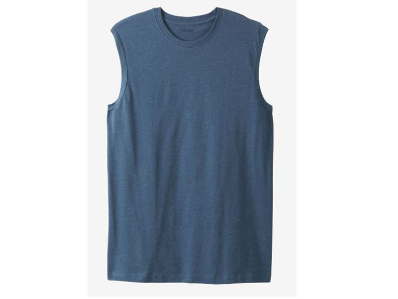 Slate Blue Big & Tall Muscle T-Shirt PSM-4742