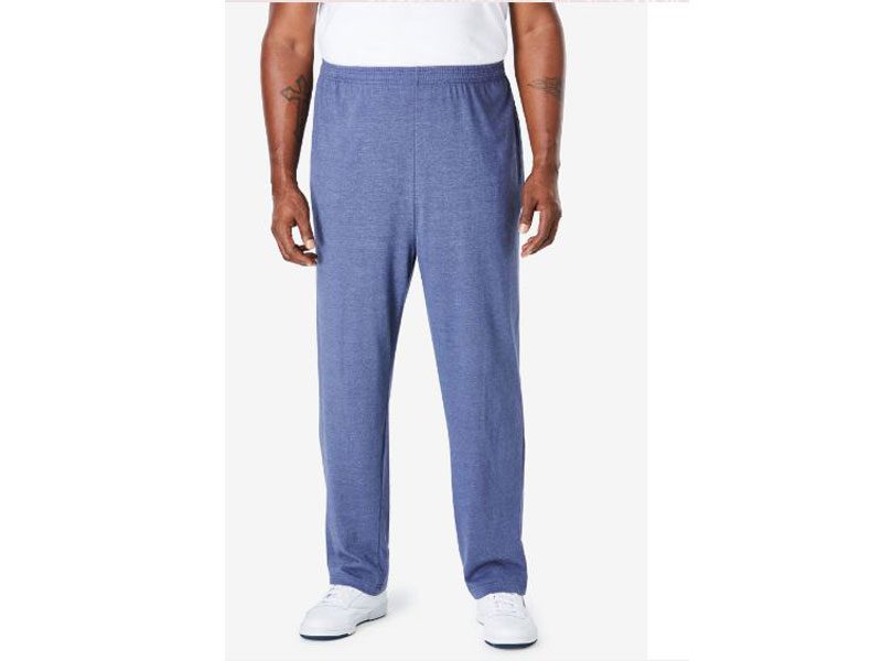 Slate Blue Jersey Big & Tall Size Trouser PSM-4298