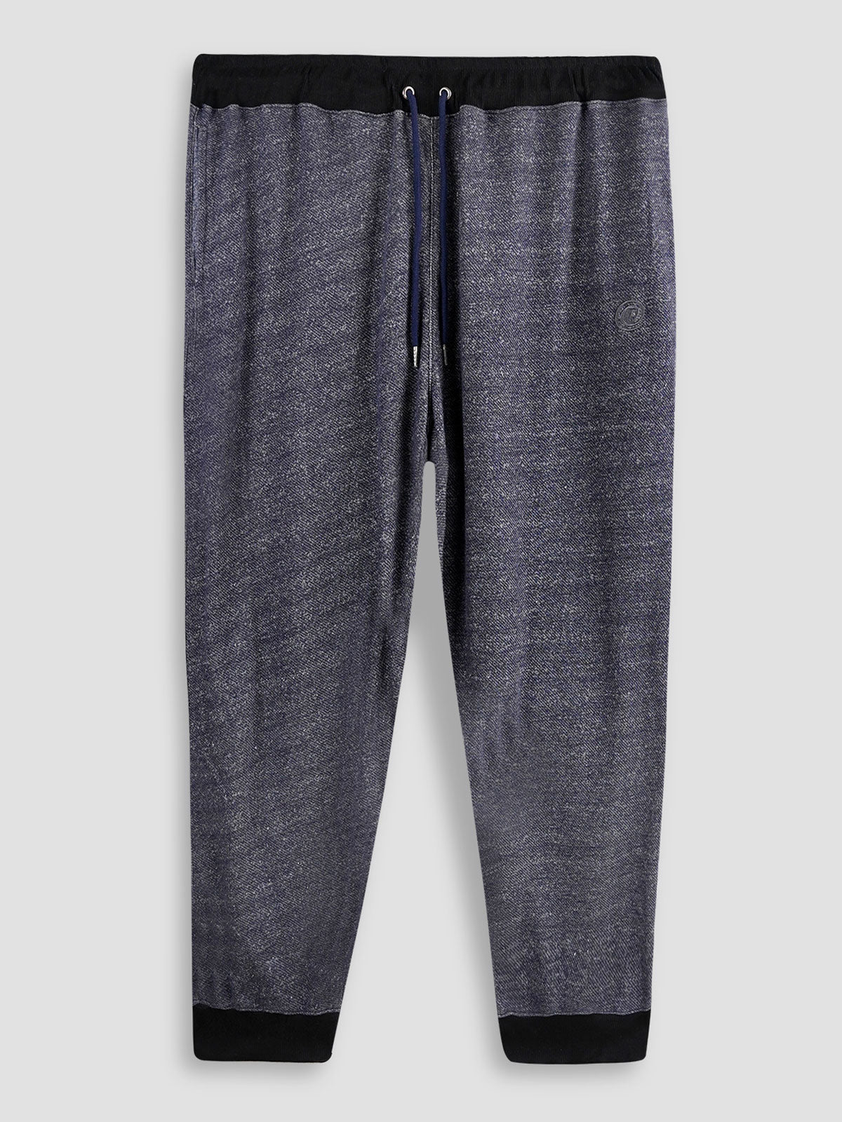 Slate Blue Plus-Size Terry Joggers PSM-8635