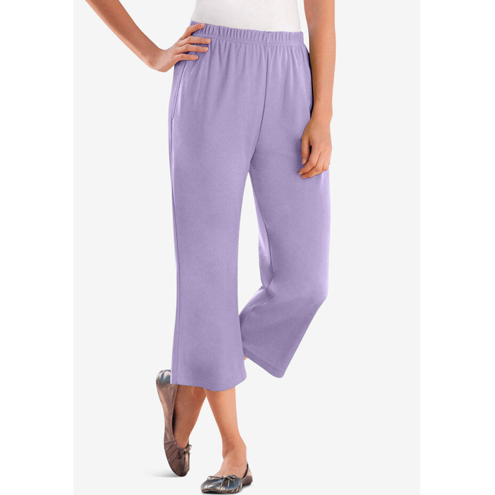 Soft Iris 7-Day Knit Capri PSW-8417