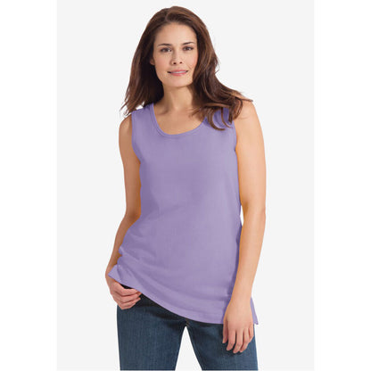 Soft Iris Perfect Scoopneck Tank PSW-8511