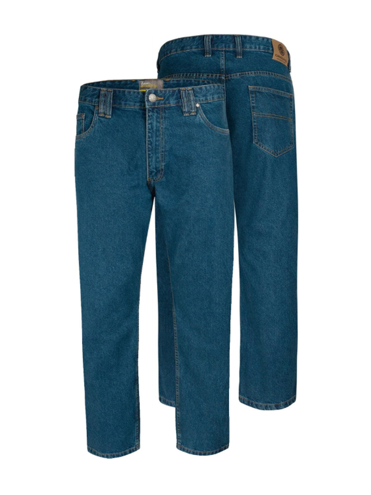 Stone Wash Comfort Fit Regular Denim Jeans PSM-8976