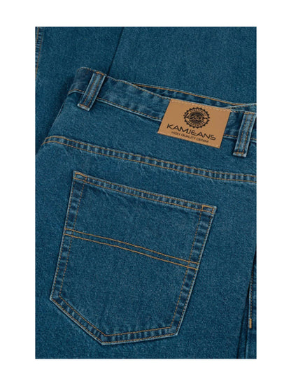 Stone Wash Comfort Fit Regular Denim Jeans PSM-8976