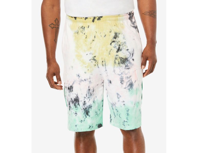 Tie Dye Light Weight Jersey Big Size Shorts PSM-5189