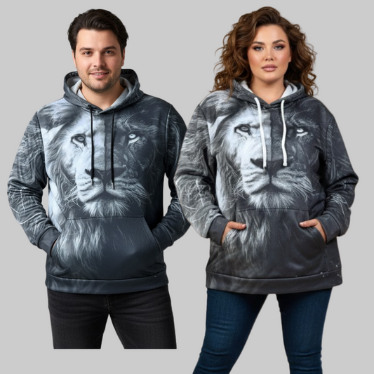 Unisex Midnight Strength Graphic Hoodie PSM-10309